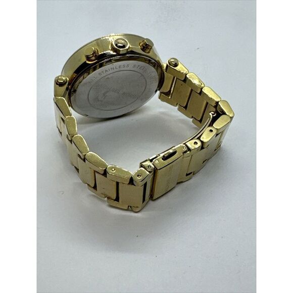 Michael Kors Parker MK5354 Women's Gold Stainless Steel Analog Dial Watch JNA439 - Picture 8 of 11